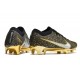 Nike Air Zoom Mercurial Vapor XV Elite FG Svart Guld Silver