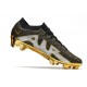 Nike Air Zoom Mercurial Vapor XV Elite FG Svart Guld Silver