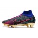 Nike Air Zoom Mercurial Superfly IX Elite FG Blå Rosa Svart