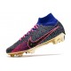 Nike Air Zoom Mercurial Superfly IX Elite FG Blå Rosa Svart