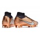 Nike Zoom Mercurial Superfly 9 Elite DF FG Mbappé Personal Edition - Brun