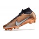 Nike Zoom Mercurial Superfly 9 Elite DF FG Mbappé Personal Edition - Brun