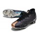 Nike Zoom Mercurial Superfly 9 Elite DF FG Svart Koppar Vit LIMITED EDITION
