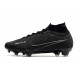Nike Zoom Mercurial Superfly 9 Elite DF FG Svart
